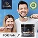 Charcoal Teeth Whitening Powder - Activated Coconut Natural Tooth Whitener Product - Non Abrasive - Safe for Enamel - Fresh Mint Flavor (80ml/2.7 fl oz)