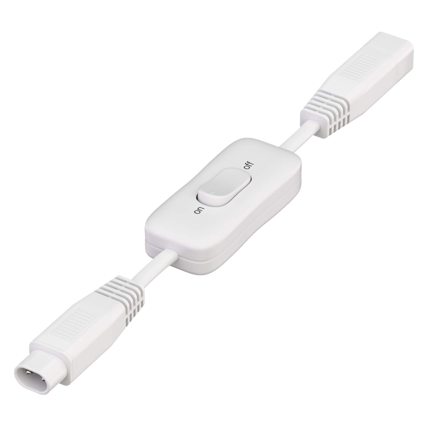 ledscom.de Feed-through cable for SPIDER plug-in system, switch, 0.2 m, white