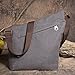 Kemy's Canvas Travel Crossbody Bags for Women Vintage Over the Shoulder Body Bag Traveling Satchel Large Gray Thanksgiving Day Christmas Gift
