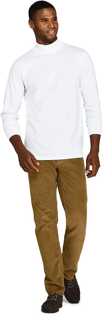 lands end mens mock turtleneck