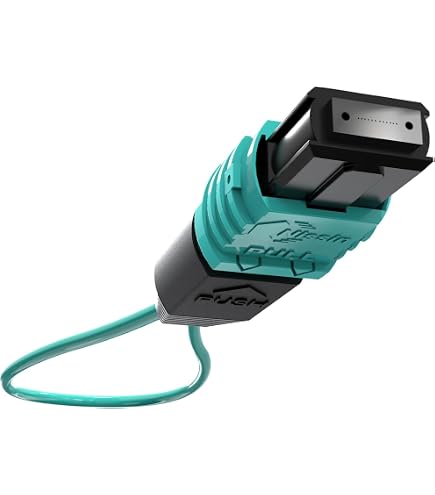 2 Adaptateurs De Boucle (Loopback) SM Monomode 9/125 LC/UPC Pour Test Fibre Optique