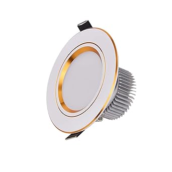 Skingk Foco empotrable LED Luz neutra 4000k Apertura Proyector ...