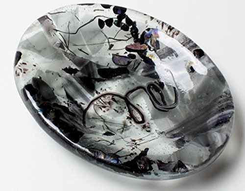 Small Oval Drop Out or Soap Dish Casting Mold - Fusible Warm Glass Mold