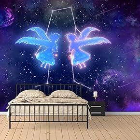 Wall Mural Dream World Removable Wallpaper Wall Sticker for Bedroom Living Room - 66x96 inches