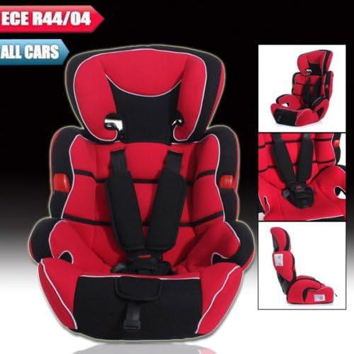 Dark Red Convertible Baby Children Kid Car Seat &amp; Booster 9-36kg 9mon -12years