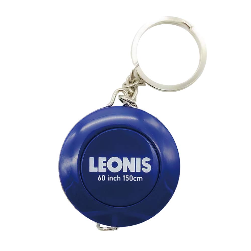 Spring Tape Measure (Keyring design) 60 inch / 150 cm Navy blue [ 91044 ]