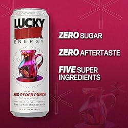 Lucky Energy Zero Sugar Energy Drink 19.2 Fl Oz