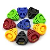 BephaMart 1x Portable Plactic Guitar Pick Plectrum Holder Case Box