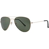 JOOX Polarized Aviator Sunglasses for Women Men, UV400 Protection Lens and Lightweight Metal Pilot Frame