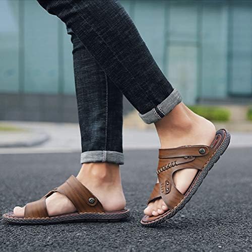 スポーツサンダル 紳士用 スリッパ両用 ビーチサンダル レトロ 手縫い カジュアル ウォーキング お洒落 防滑 歩きやすい サマー シューズ 通気性 ノンスリップ 水陸両用 疲れない ブラック B07t4j2qny 2 260円 激安通販ショッピング 超人気 専門店 人気海外一番 超