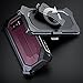ELV Holster for Samsung Galaxy Note 8 Case, Belt Clip Rugged Case with Kickstand for Samsung Galaxy Note 8 (Burgundy/Black)