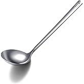Berglander Stainless Steel Soup Ladle, Cooking Ladle, Heat Resistant, Dishwasher Safe, Easy to Clean