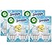 Air Wick plug in Scented Oil 8 Refills, Fresh Linen, (4x2x0.67oz), Same familiar smell of fresh laundry, New look, Packaging May Vary, Essential Oils, Air Freshener