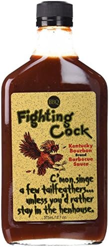 Fighting Cock Kentucky Bourbon BBQ Sauce (Gallon Size) - Food Service Size