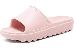 GETOEU Cloud Slides for Women and Men Pillow Slides Slip-Resistant Shower Shoes Recovery Slide Sandals Cushion Pillow Slipper