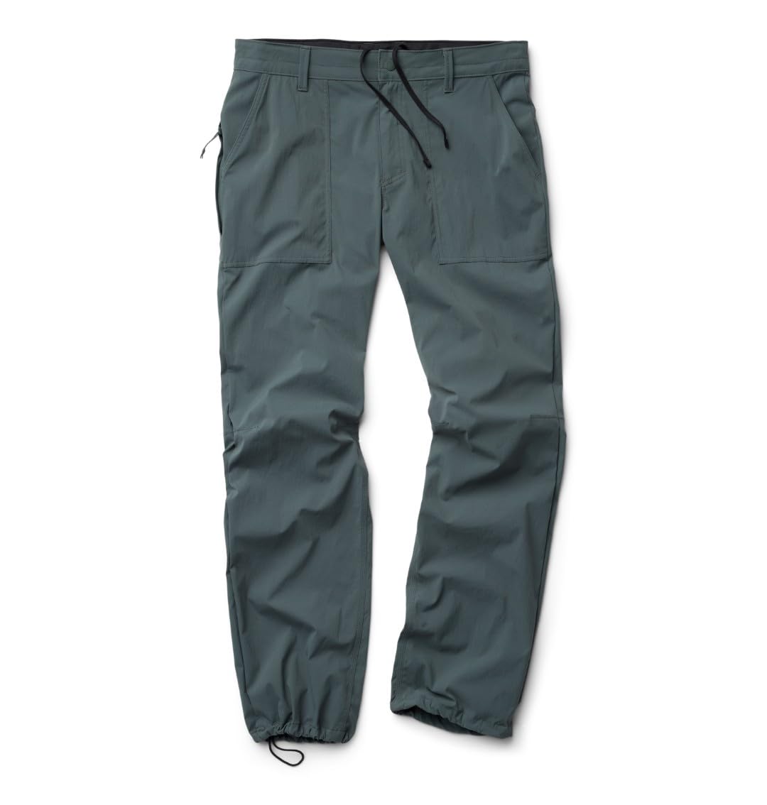 Mountain Hardwear Men’s Traxion Trail Pant, Black Spruce, 46 x 32