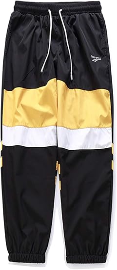 Amazon Pizoff ピゾフ メンズ トラックパンツ ジャージ ナイロン 速乾 防寒 ストリート系 ダンスウェア ジョガーパンツ 普段着al265 02 S Jp ロングパンツ 通販