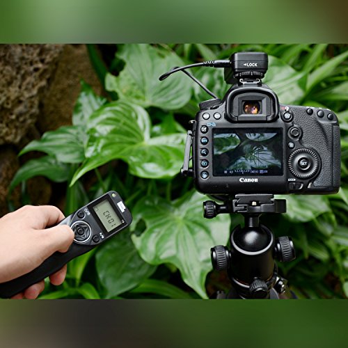 Pixel T9-E3/N3 LCD Wired/Wireless Shutter Release Timer Remote Control with Two Connecting Cables for Canon EOS 1200D/1100D/1000D/760D/750D/700D/650D(N3/E3) - Thumbnail 6