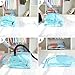 HomeIdeas 3 Pack Cube Vacuum Seal Bags Compressed Space Organizer Storage Bags Space Saver Bags, Lighter and Softer, Premium Quality (Jumbo(39