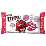 M&M'S Valentine's Milk Chocolate Mega Size Cupid's Messages Candy 9.5-Ounce Bag