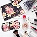 Valoin NiceEbag Large Makeup Bag Small Cosmetic Pouch for Purse Handy Floral Makeup Bags Set Cute Travel Toiletry Organizer for…