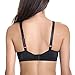 DELIMIRA Women's Smooth Full Figure Underwire Seamless Minimizer Bra Black 36F