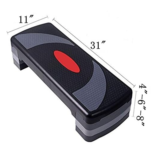 KLB Sport 31" Adjustable Workout Aerobic Stepper in Fitness & Exercise - Image 3