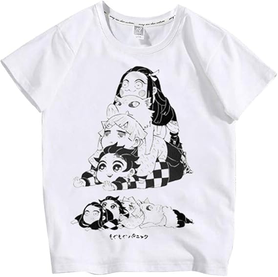 Amazon 鬼滅の刃 Tシャツ キッズ 子供 子供服 Tシャツ 夏服 女の子 男の子 ドレス こども 無一郎 禰豆子 善逸 鬼殺隊 炭治郎 禰豆子 伊之助 鬼滅の刃 半袖 パーカー 鬼滅の刃 グッズ 映画 テレビプリント 通販