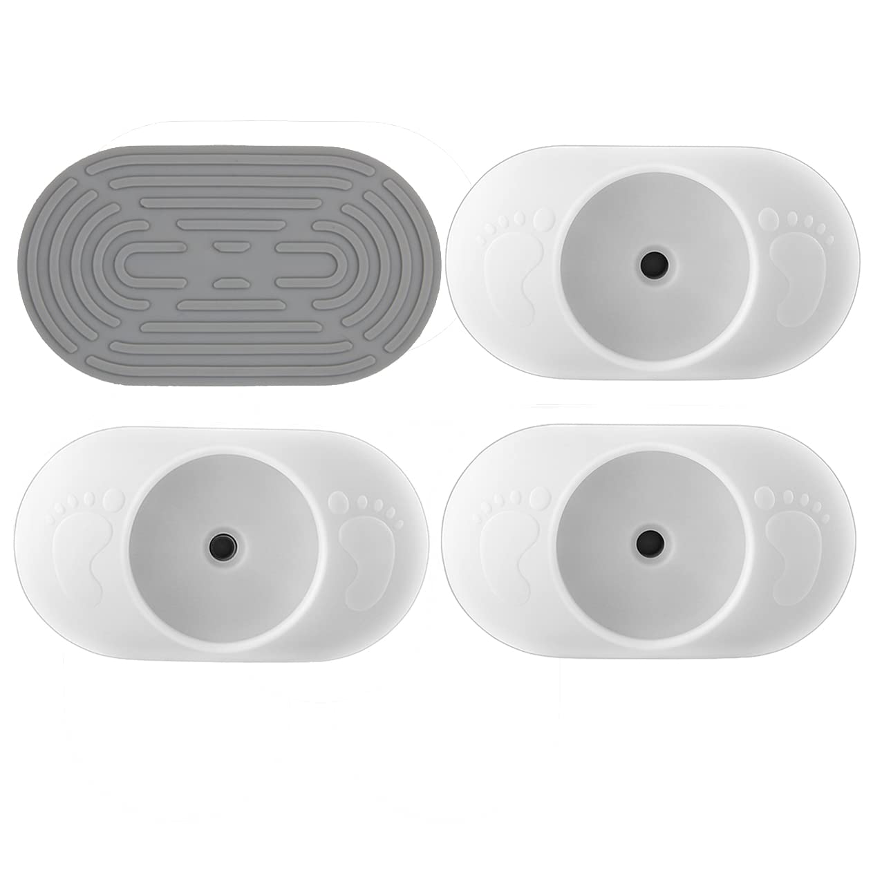 Photo 1 of 4 Pack Baby Gate Wall Protector, Protect Walls & Doorways for Pet & Dog Gates, Pressure Mounted on Stair Gate, No Screw Need