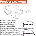 Carefully Designed Unisex Passive 3D Glasses for LG, Panasonic, Sony, Vizio, Toshiba, Philips, JVC and All Passive 3D TVs & RealD 3D Cinema Glasses (RealD) 4 Packthumb 3