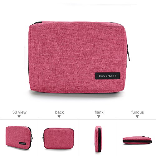 BAGSMART Electronic Organizer Small Travel Cable Organizer Bag for Hard