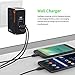 Quick Charge 3.0 USB Fast Wall Charger, 30W 3 Port Travel Wall Fast Charger Adapter QC3.0 QC2.0 Quick Charging Block Plug