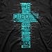 He Died So That We May Live T-Shirt, Large Black