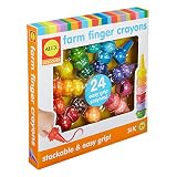 Alex Little Hands Farm Finger Crayons Kids Toddler Art and Craft Activity