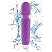 London Luxury BRRC303 Powerful Wand Personal Cordless Massager, 20 Modes and 8 Speed Patterns, USB Rechargeable, Purple