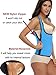 LAZAWG Womens Slimming Sweat Vest Hot Neoprene Shirt Body Shapers for Weight Loss Blue S(Fulfilled by Amazon)