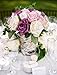 Artiflr Artificial Flowers Rose Bouquet 2 Pack Fake Flowers Silk Plastic Artificial White Roses 18 Heads Bridal Wedding Bouquet for Home Garden Party Wedding Decoration