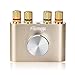 F900 Mini Bluetooth Power Amplifier Wireless Audio Receiver with 12V 5A DC Adapter, Stereo Hi-Fi Digital Amp 2.0 Channel 50W 2 with AUX/USB/Bluetooth Input (Gold) …thumb 2