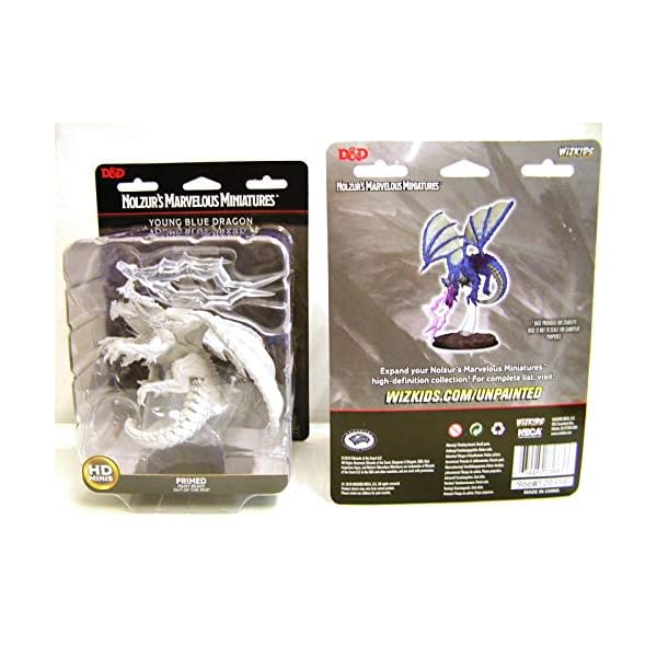 D&D Nolzur's Marvelous Miniatures - Young Blue Dragon (6 Units)