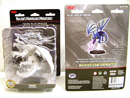 WizKids D&D Nolzur's Marvelous Miniatures: Young Blue Dragon