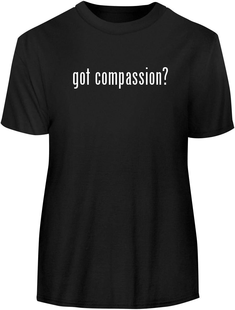 One Legging it Around got Compassion? - Men's Funny Soft Adult Tee T-Shirt