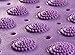 NTTR Non-Slip Anti-Bacterial Massage 16 x 39 Inches Bath Mat, Purple