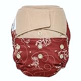 GroVia Reusable Hybrid Baby Cloth Diaper Hook & Loop Shell (Tex)