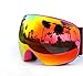 COPOZZ G1 Ski Goggles For Snow Snowboard Snowmobile Skate - For Men Women Youth Boy Girl - Anti Fog UV Protection OTG Over Glasses Helmet Compatible Detachable Double Lens