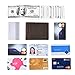 IDEAWIN Slim Bifold Wallet RFID Blocking Genuine Leather Men Front Pocket Wallet