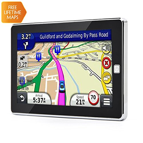 Buy Car GPS Navigation, 7 inch Touchscreen Voice Reminding Vehicle GPS
