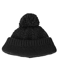 Jeff & Aimy - Gorro de punto de acrílico para mujer, de invierno