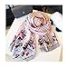 Changx Girl's Fashion style Luxury Warm Silk Scarves Turban