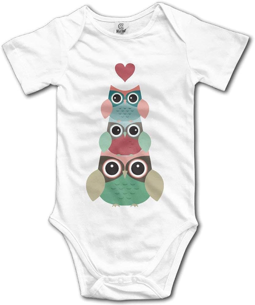 Infant Baby Owl Owl Owl Love Cute Bodysuit Onesie Amazon.de Bekleidung