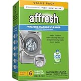 Affresh Washing Machine Cleaner, Cleans Front Load and Top Load Washers, Including HE, 6 Tablets